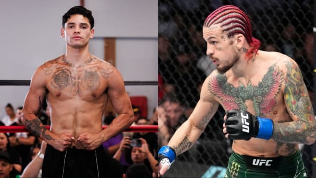 Boxing star Ryan Garcia and current UFC bantamweight champion Sean O'Malley.